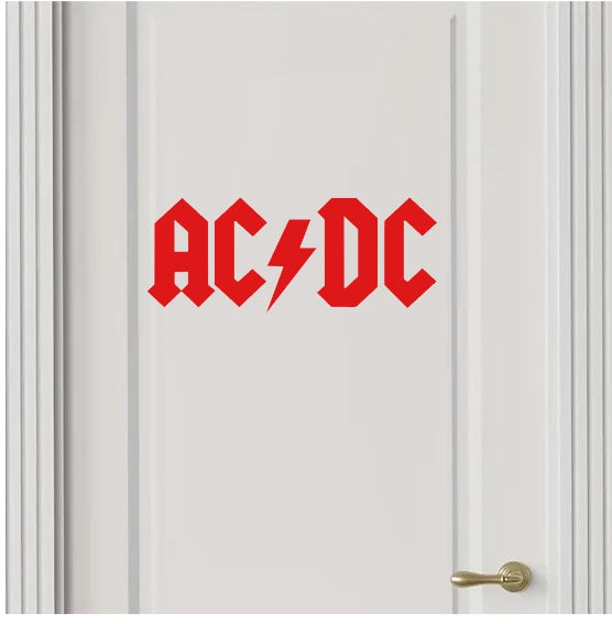 AC DC Band Logo Vinyl Decals