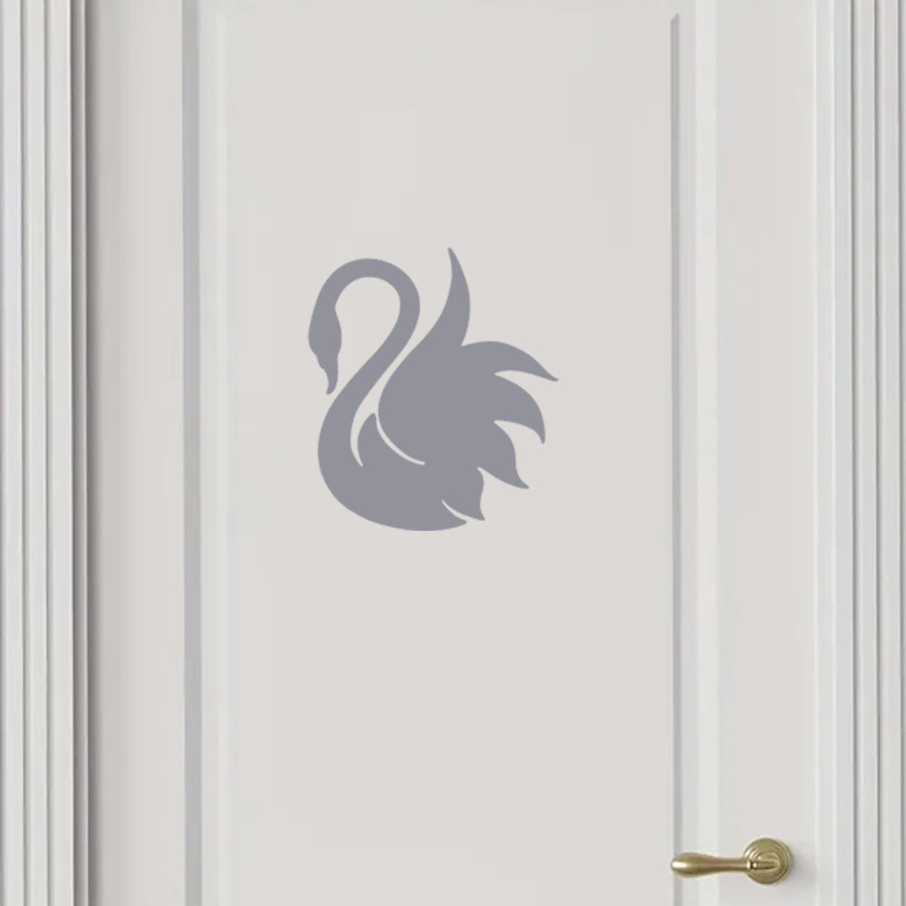 Swan Bird Decal Sticker Home bathroom Wall Bath Room Waterproof UK