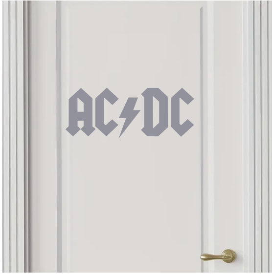 AC DC Band Logo Vinyl Decals